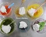 彩虹戚風蛋糕~全天然色彩的食譜步驟9照片