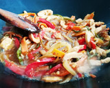 Foto del paso 3 de la receta: Fideos chinos (noodles) pavo y salsa teriyaki