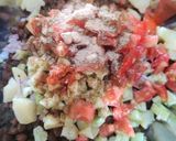 A picture of step 7 of KALA CHANA CHAAT..