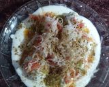 A picture of step 7 of Dahi Vada.