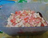 Foto langkah ke 4 dari resep Salad Buah krenyess kriiuk gampang banget.