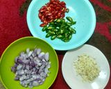Foto langkah ke 1 dari resep Nasi Liwet Ricecooker Ikan Teri.