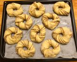 Narancsos-diós koszorú recept fázis 10 fotója