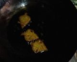 A picture of step 2 of Bread Heart malpua.