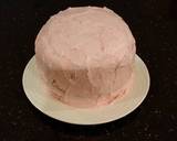 White Chocolate Layer Cake Filled with Strawberry Mousse and Frosted with Whipped Strawberry White Chocolate Ganache recipe step 29 photo
