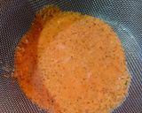 A picture of step 2 of Watermelon Sattu.