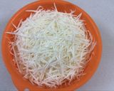 Hình bước làm 9 của món Bánh sắn lạc nóng hối vừa ăn vừa thổi.