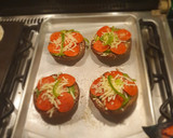 Foto del paso 4 de la receta: Pizza de champiñones portobello keto