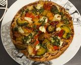 Foto del paso 1 de la receta: Pizza de verdurita y salsa pesto todo casero con base de tortitas