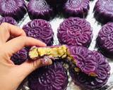 รูปขั้นตอนการทำที่ 7 ของ ขนมเทียนมันม่วงไส้เค็ม (แบบประยุกต์)