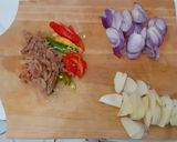 Foto langkah ke 1 dari resep Tumis tempe sawi hijau 🥬🥬🥬.