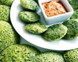 Spinach moong dal idli