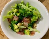 青花菜清炒臘肉的食譜步驟4照片