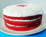 Foto langkah ke 8 dari resep Red Velvet Cake Kukus.