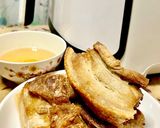 รูปขั้นตอนการทำที่ 1 ของ หมูกรอบสูตรเร่งด่วน และวิธีเก็บให้กรอบอยู่ได้นาน