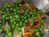Tumis Pedas Leunca Oncom