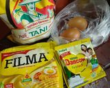 Foto langkah ke 1 dari resep Flat Brazilian Cheese Bread (pipih).