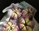 Hình bước làm 10 của món Lotus Flaky Moon Cakes (Bánh trung thu ngàn lớp hình hoa sen chay)