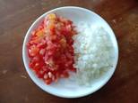 Thịt viên sốt cà chua phô mai siêu đơn giản (THỊT VIÊN ĐÚT LÒ) bước làm 2 hình