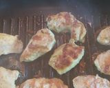 A picture of step 6 of Saffron chicken kebab.