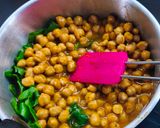 Foto del paso 6 de la receta: Garbanzos con espinacas