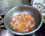 A picture of step 3 of Bhounwa kadu chicken.