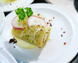 Foto del paso 4 de la receta: Appetizer de Creps relleno con pollo teriyaki