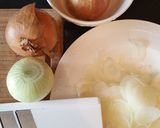 A picture of step 2 of My Mother's Onion Cake.