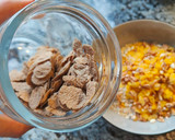Foto del paso 3 de la receta: Desayuno fitness de mandarina con cacahuete en polvo desgrasado