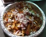A picture of step 4 of Aloo Tuk Chat.