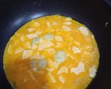 A picture of step 3 of Cheddar Cheese Scrambled Eggs - Keto, Egg Fast.