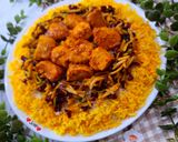 عکس مرحله 6 از دستور نثار پلو با مرغ 😋