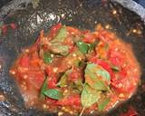 Ayam penyet sambal kemangi