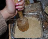 A picture of step 8 of Sesame tahini halva (حلوا ارده).