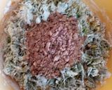 A picture of step 7 of Kothimbir Vadi (Cilantro Croquettes).