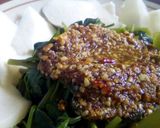 Foto langkah ke 3 dari resep Rujak Kangkung simple.