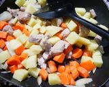 รูปขั้นตอนการทำที่ 3 ของ ข้าวแกงกะหรี่หมูทอดทงคัตสึ​