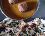 A picture of step 7 of Malai kofta and Garlic Naan.