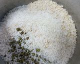 A picture of step 1 of Green Moong dal-Idli & Uttapam.