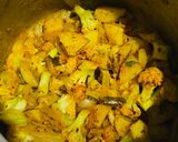 आलू गोभी की सब्जी(Aloo gobhi ki sabji recipe ine Hindi) रेसिपी चरण 4 फोटो