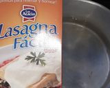 A picture of step 5 of Pasticho (Lasagna Style).