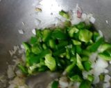 A picture of step 4 of Cauliflower Manchurian.