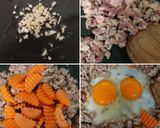 รูปขั้นตอนการทำที่ 2 ของ "ผัดเส้นหมี่ขาวแบบไวไว" Easy Stir Fried Rice Vermicelli