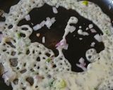 A picture of step 2 of Rava/sooji Dosa.