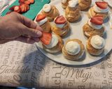 Foto del passaggio 7 della ricetta Zeppole di San Giuseppe al forno