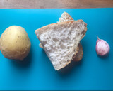 Foto del paso 1 de la receta: Skordaliá. Salsa de ajo griega, para dipear. 🌱 vegana- vegetariana