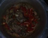 A picture of step 2 of Pork fry.