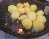 Foto del paso 8 de la receta: Pastel de salmón con pesto de espinacas y patatas a la menta