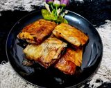 Foto langkah ke 5 dari resep Lumpia Pisang Coklat Keju.