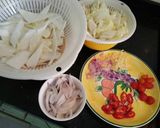 Foto langkah ke 2 dari resep Oseng kubis Cina / sawi putih dg cumi2.